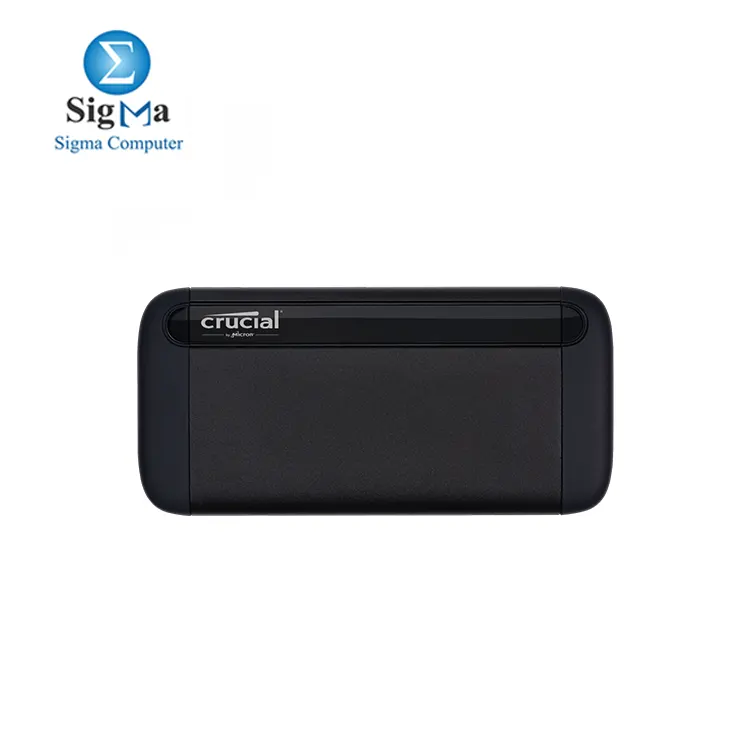 CRUCIAL -external SSD-X8 2TB Portable SSD     Up to 1050 MB s     USB 3.2     External Solid State Drive  USB-C  USB-A  Black 